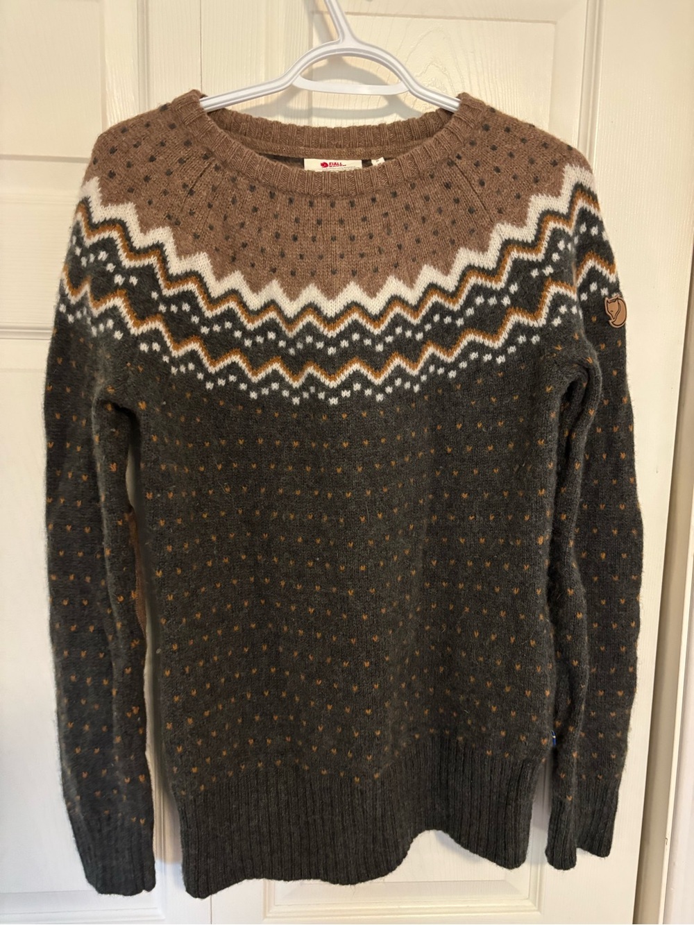 Fjällräven Övik Wool Knit Crewneck Sweater
